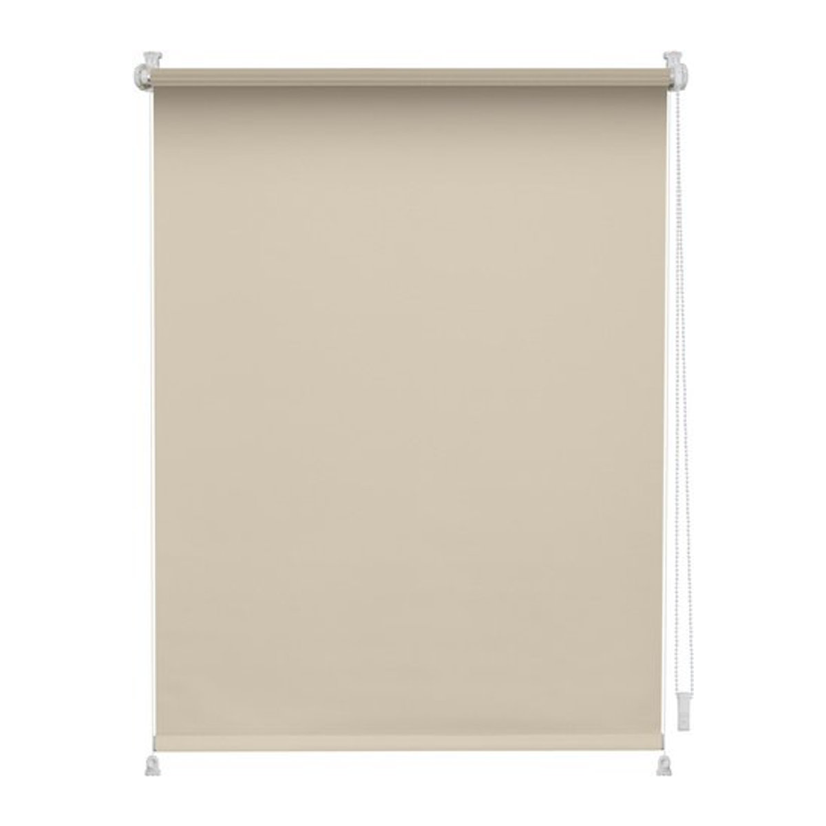 Lichtblick Verdunkelungsrollo Klemmfix ohne Bohren in Creme Beige B: 90 cm, H: 150 cm - Bild 1