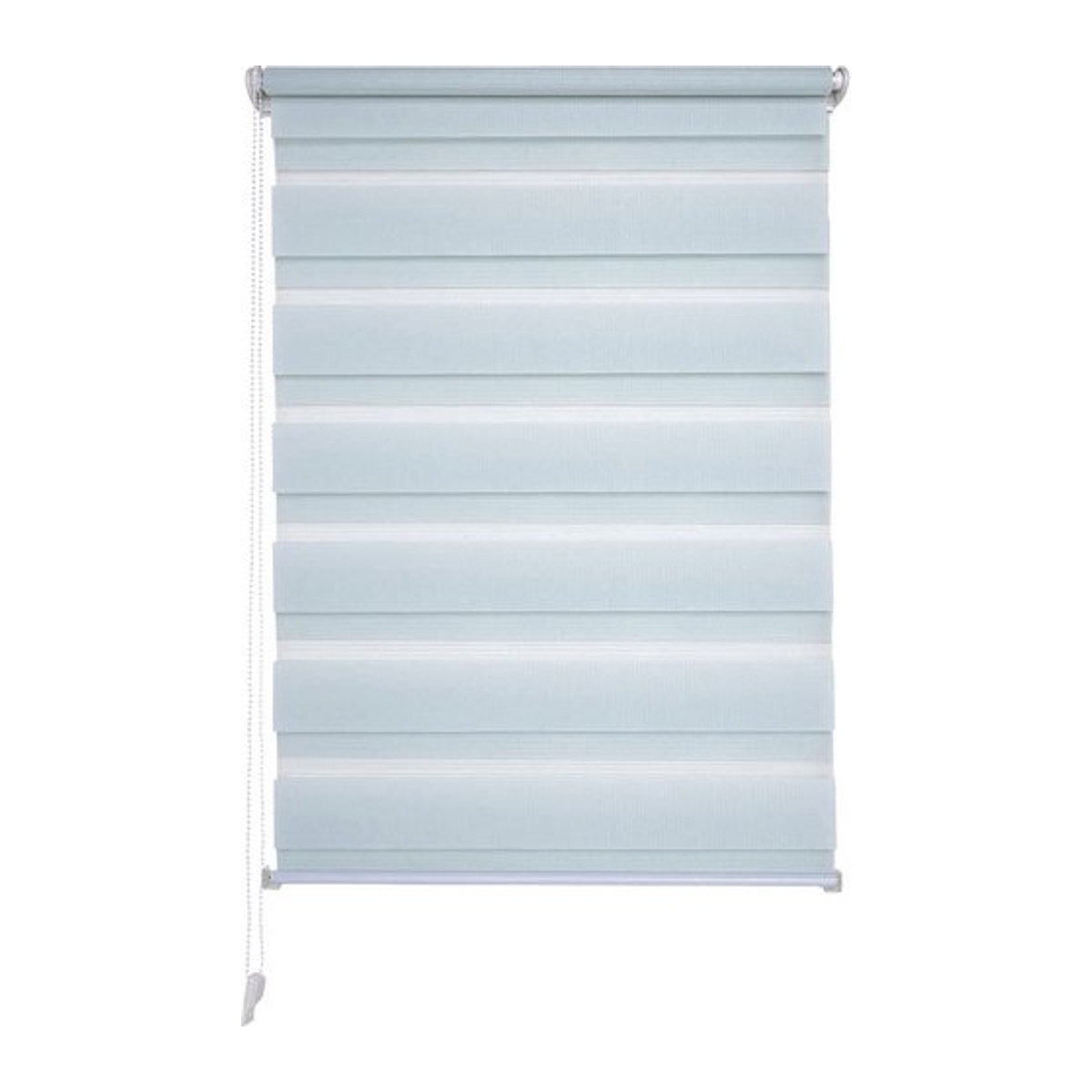 LIEDECO Doppelrollo Klemmfix in Pastellblau aus Polyester zur Verdunkelung - Bild 1