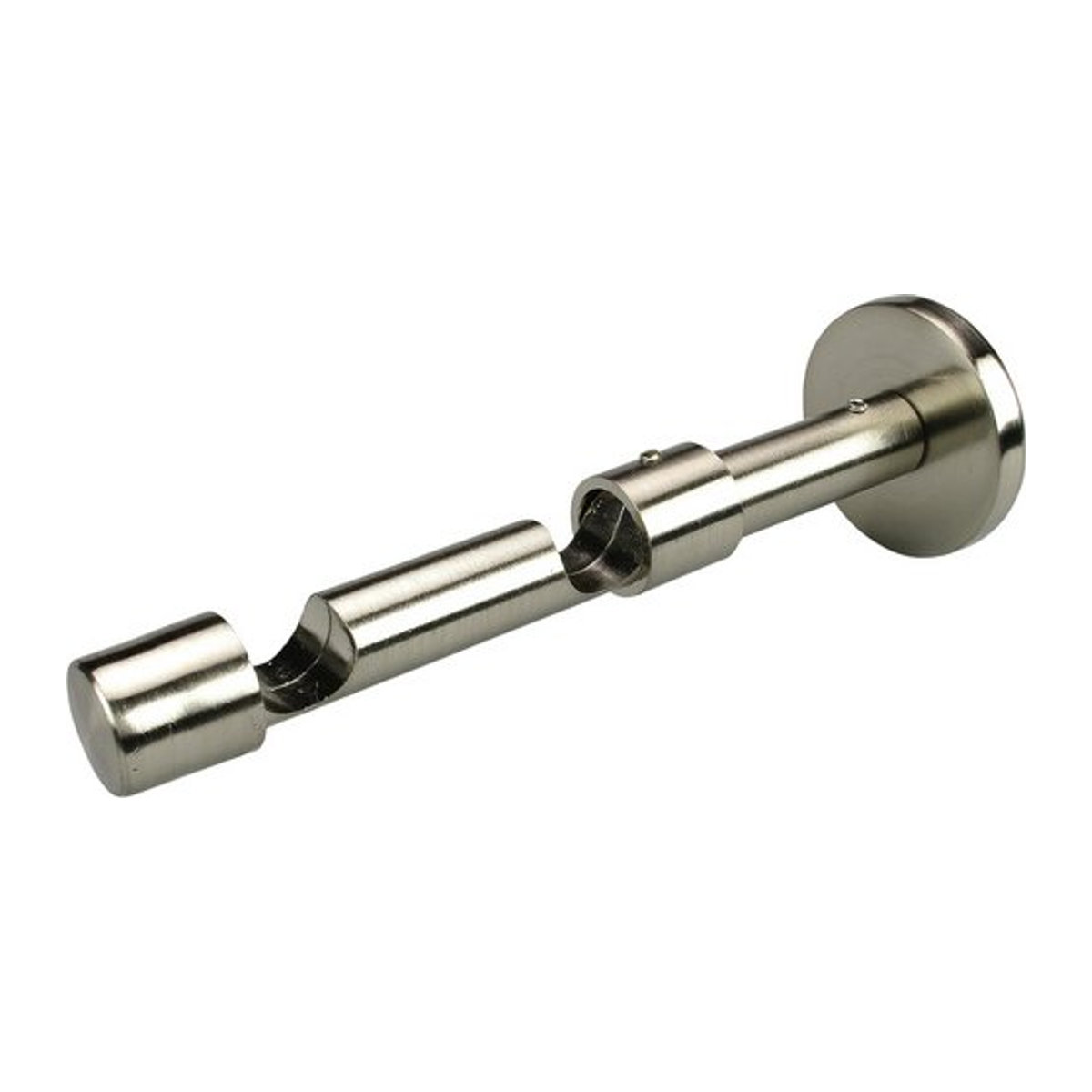 LIEDECO Gardinenstangen-Träger aus Metall in Silber für Ø 16 mm - Bild 1