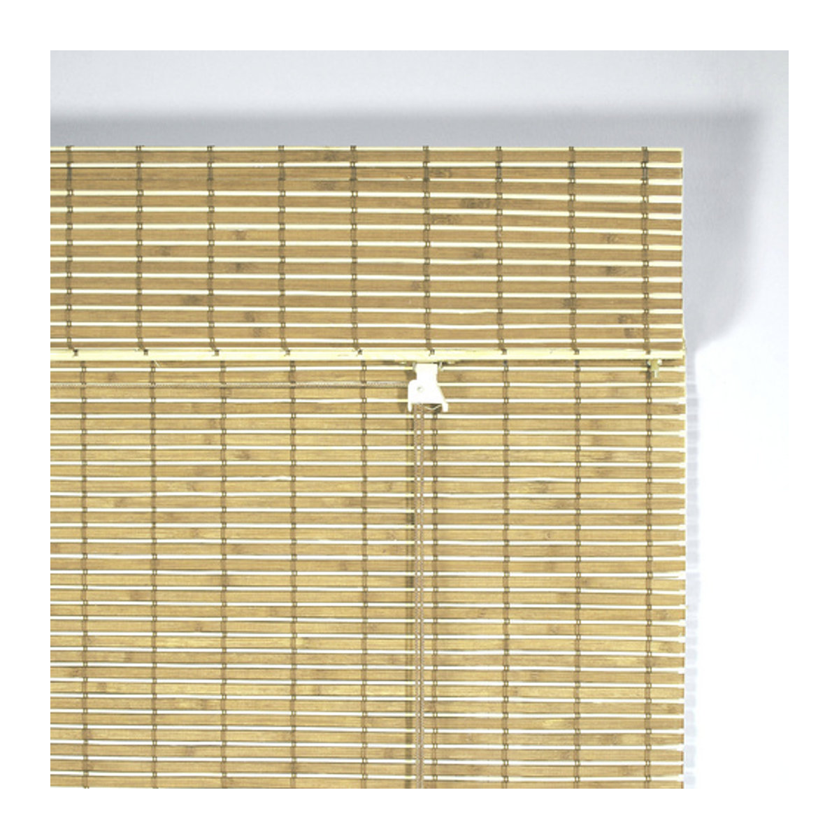 LIEDECO Holzrollo in Beige, lichtdurchlässig - Bild 2