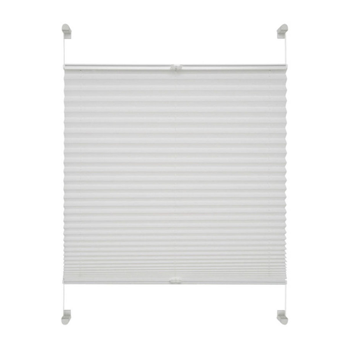 LIEDECO Klemmfix-Plissee in Weiß, B: 100 cm, H: 130 cm - Bild 2