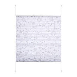 LIEDECO Klemmfix Plissee in Weiß, B: 110 cm, H: 130 cm