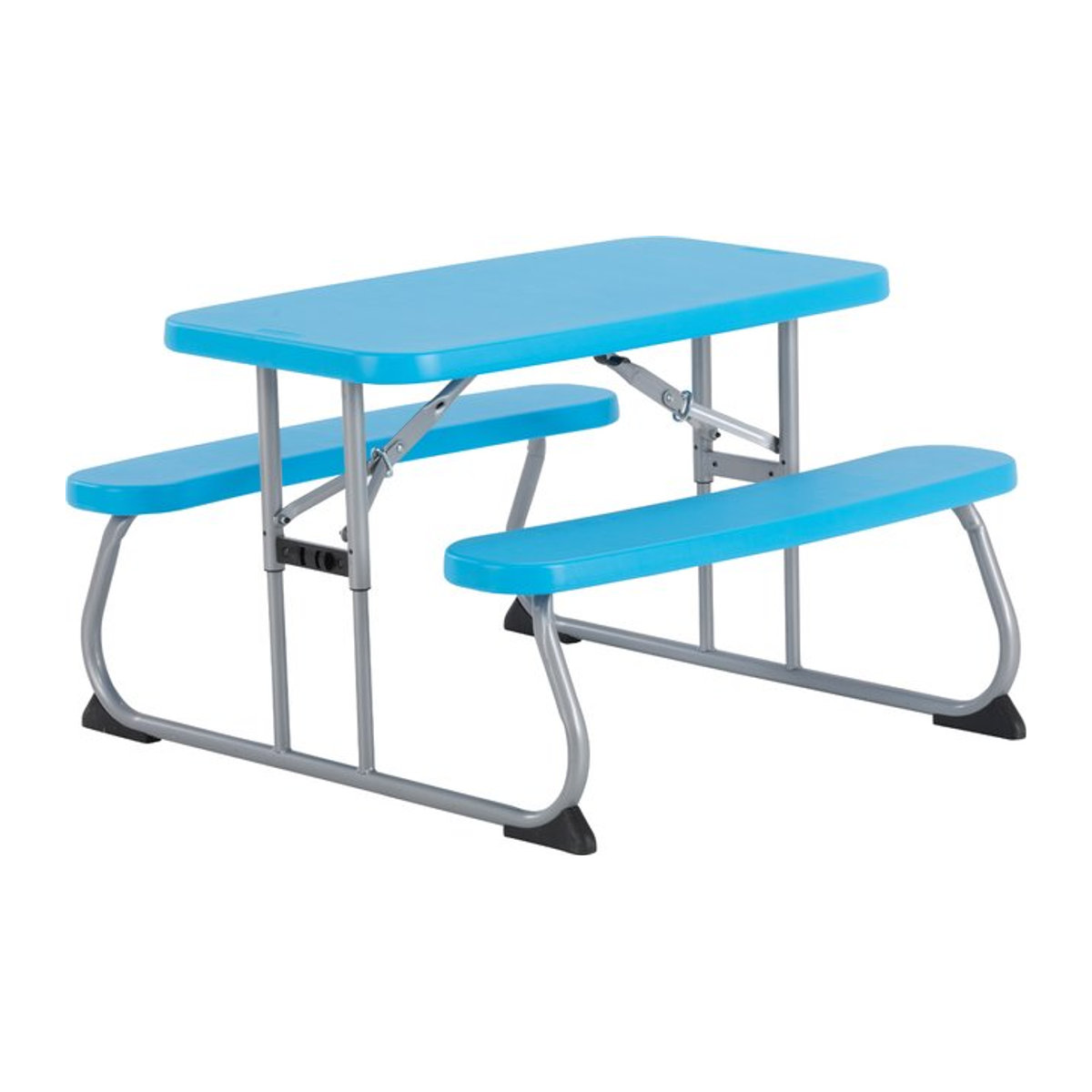 Lifetime Picknickgarnitur Kids für Kinder aus Kunststoff in Blau, B: 90 cm, T: 83 cm, H: 53 cm - Bild 1