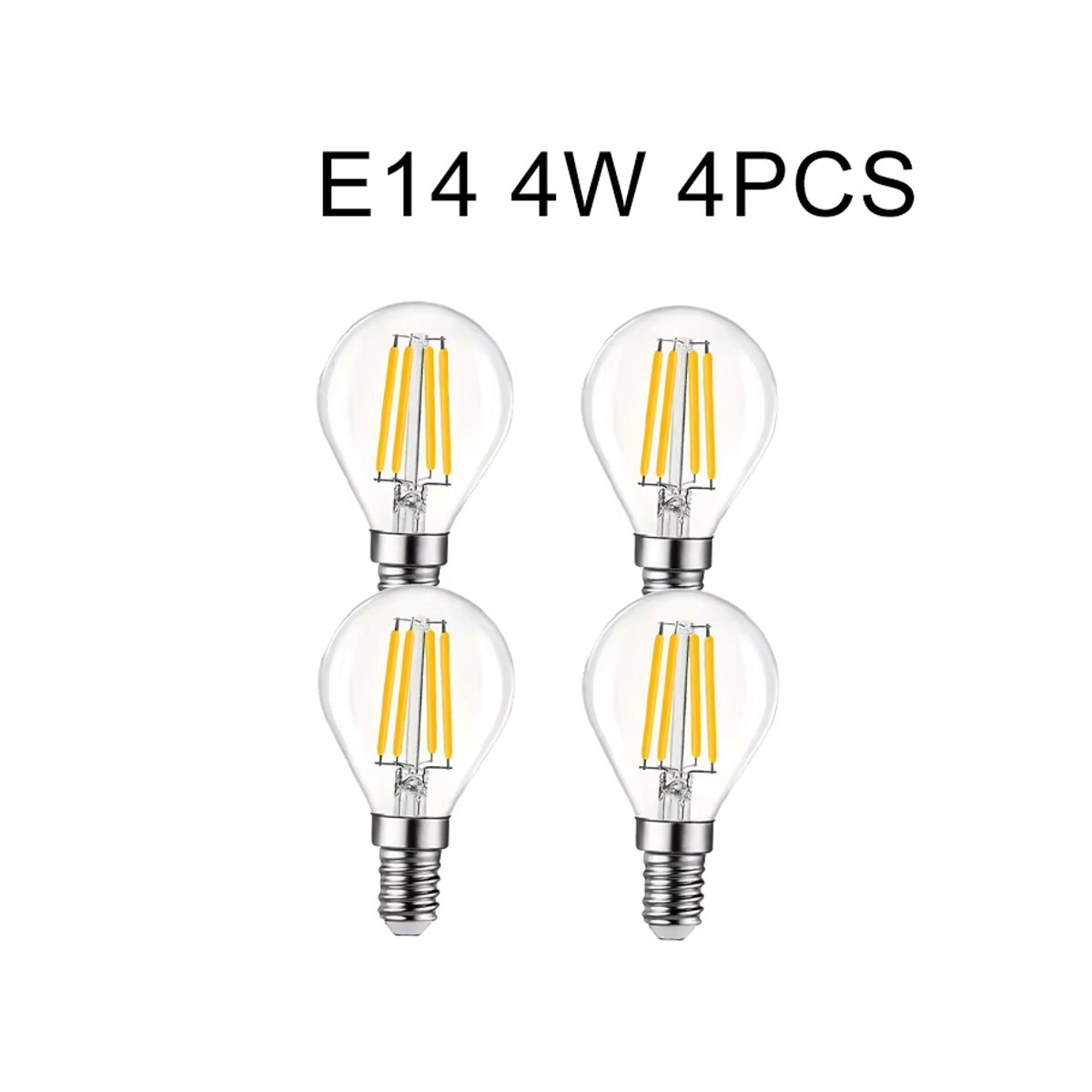 LIGHT HOUSE G45 LED-Glühbirne Retro E14 Warmweiß 2700 K - Bild 5