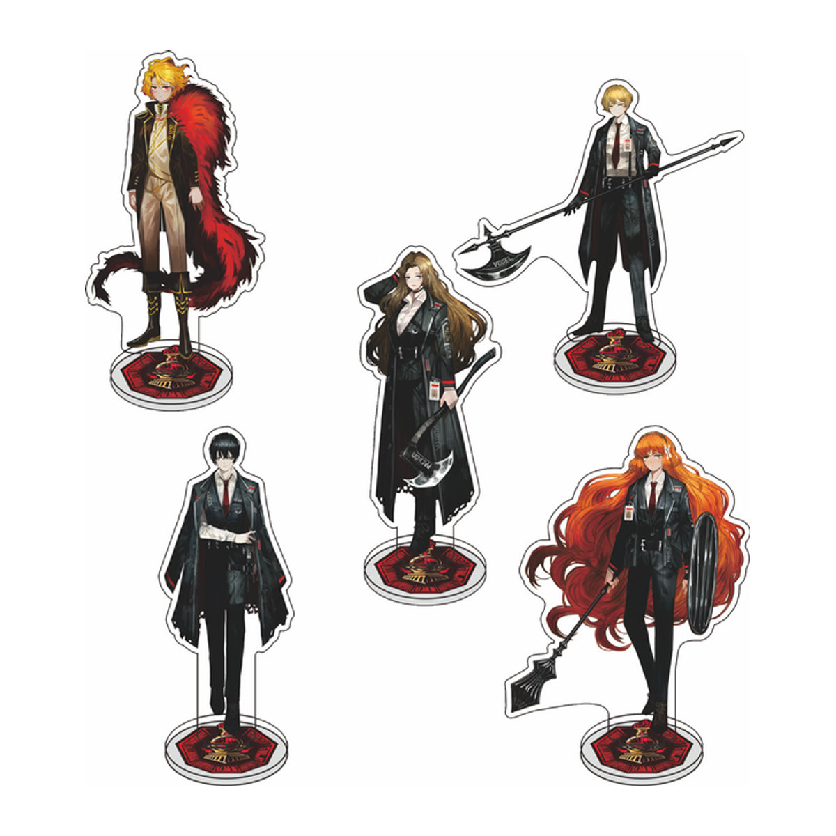 Limbus Company Yi Sang Acryl Standfigur Mehrfarbig Anime Modell Dekorationsfigur aus Kunststoff - Bild 1