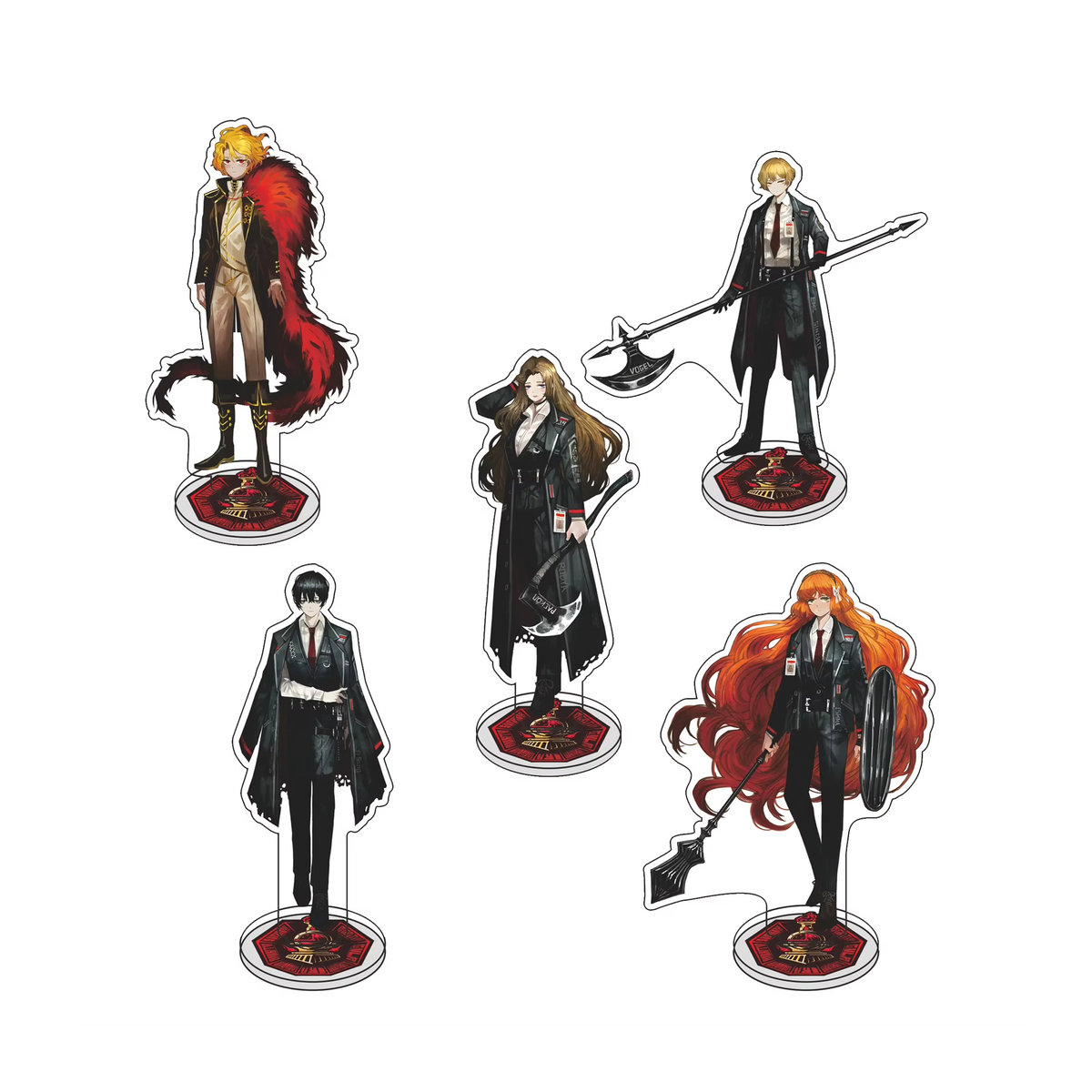 Limbus Company Yi Sang Acryl Standfigur Mehrfarbig Anime Modell Dekorationsfigur aus Kunststoff - Bild 3