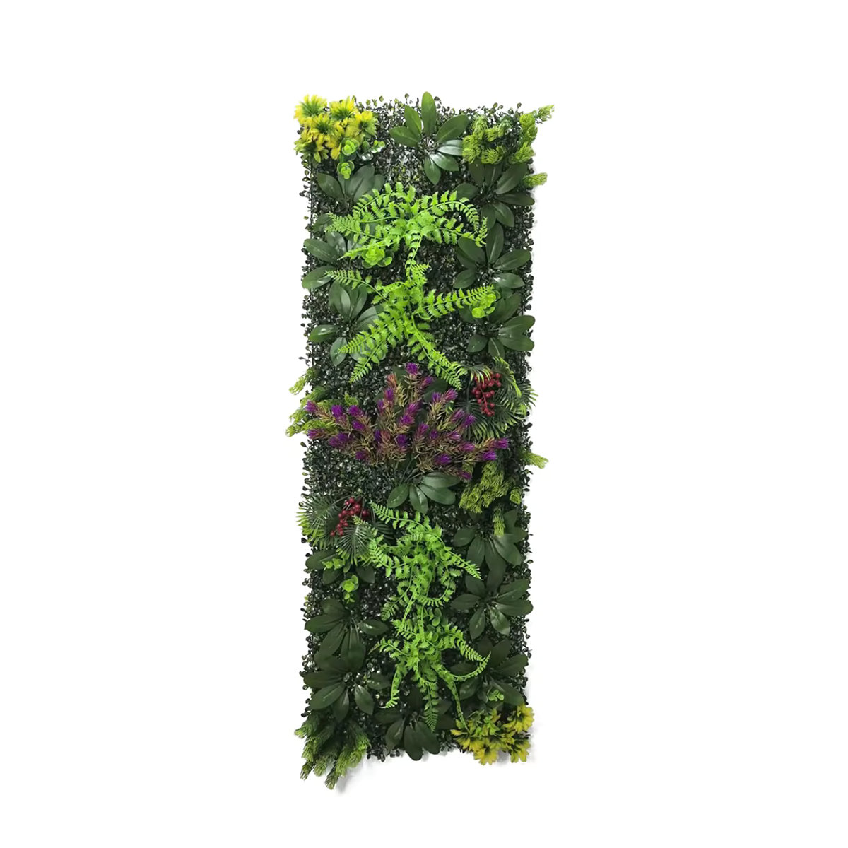 Linhongbin Künstliches Pflanzengras als Wandmontage für deine Heimdekoration, Grün, B/H: 120 x 40 cm - Bild 2