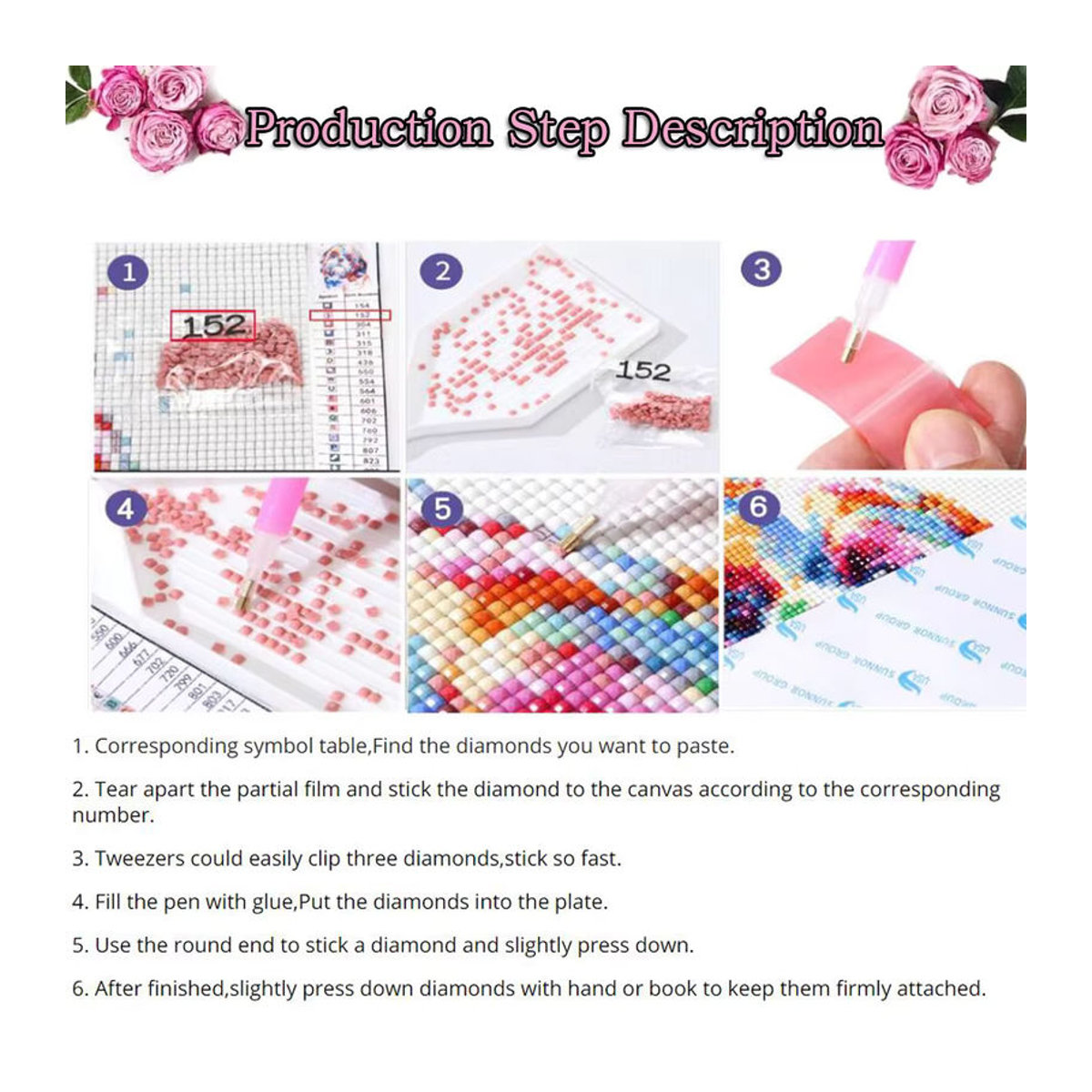 Linxiaofei DIY Diamantgemälde Dämonen-Engel-Mädchen in Schwarz und Mehrfarbig als Kreuzstich-Set und Diamant-Mosaik zur Wohnzimmer-Dekoration - Bild 1
