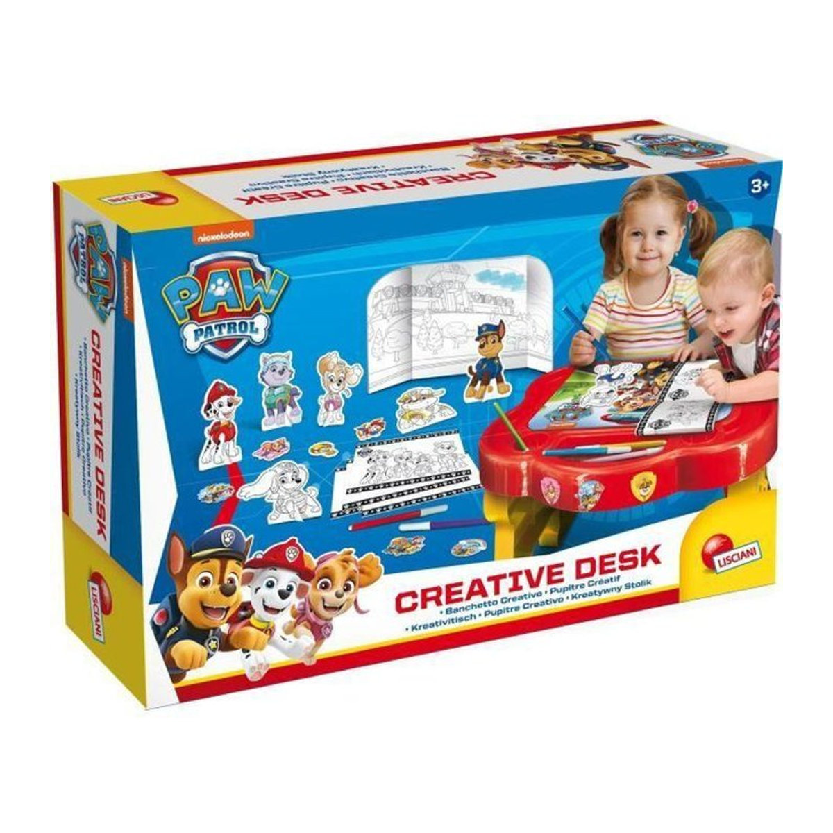 LISCIANI Paw Patrol Mal- und Spielbrett in Rot - Bild 1