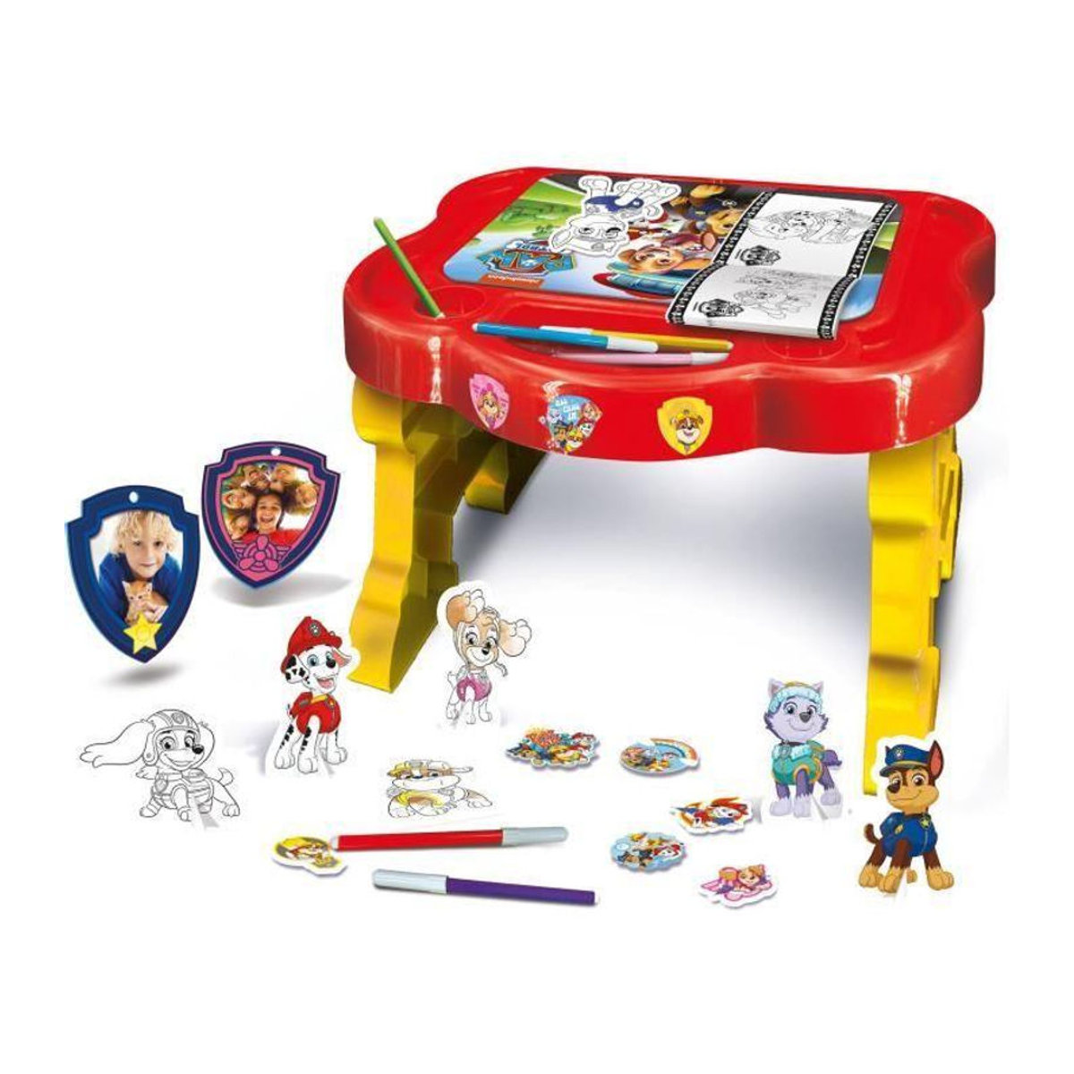 LISCIANI Paw Patrol Mal- und Spielbrett in Rot - Bild 3