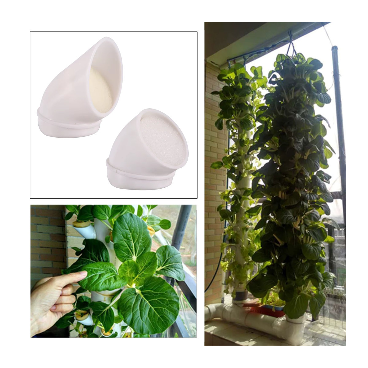 Lita Hydroponic Obst- und Gemüse-Hydrokultur-Pflanzsystem für den Garten mit Legierungs-Mehrzahnbohrer - Bild 3