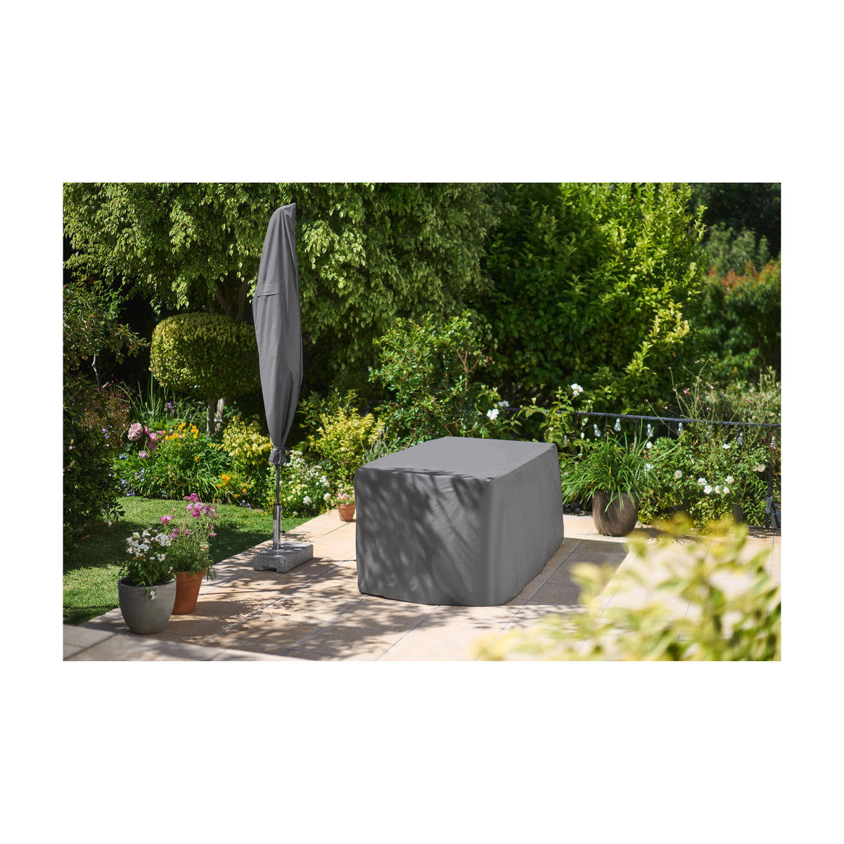 LIVARNO Gartenmöbel-Schutzhülle in Anthrazit - Bild 2