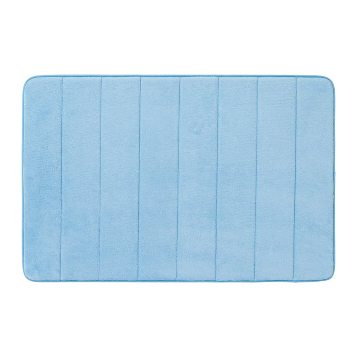 LIVARNO HOME Badematte aus Memory Foam in Blau, B/T: 60 x 90 cm - Bild 1