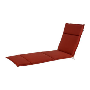 LIVARNO HOME Polsterauflage Houston Liege mit Stehsaum in Rot