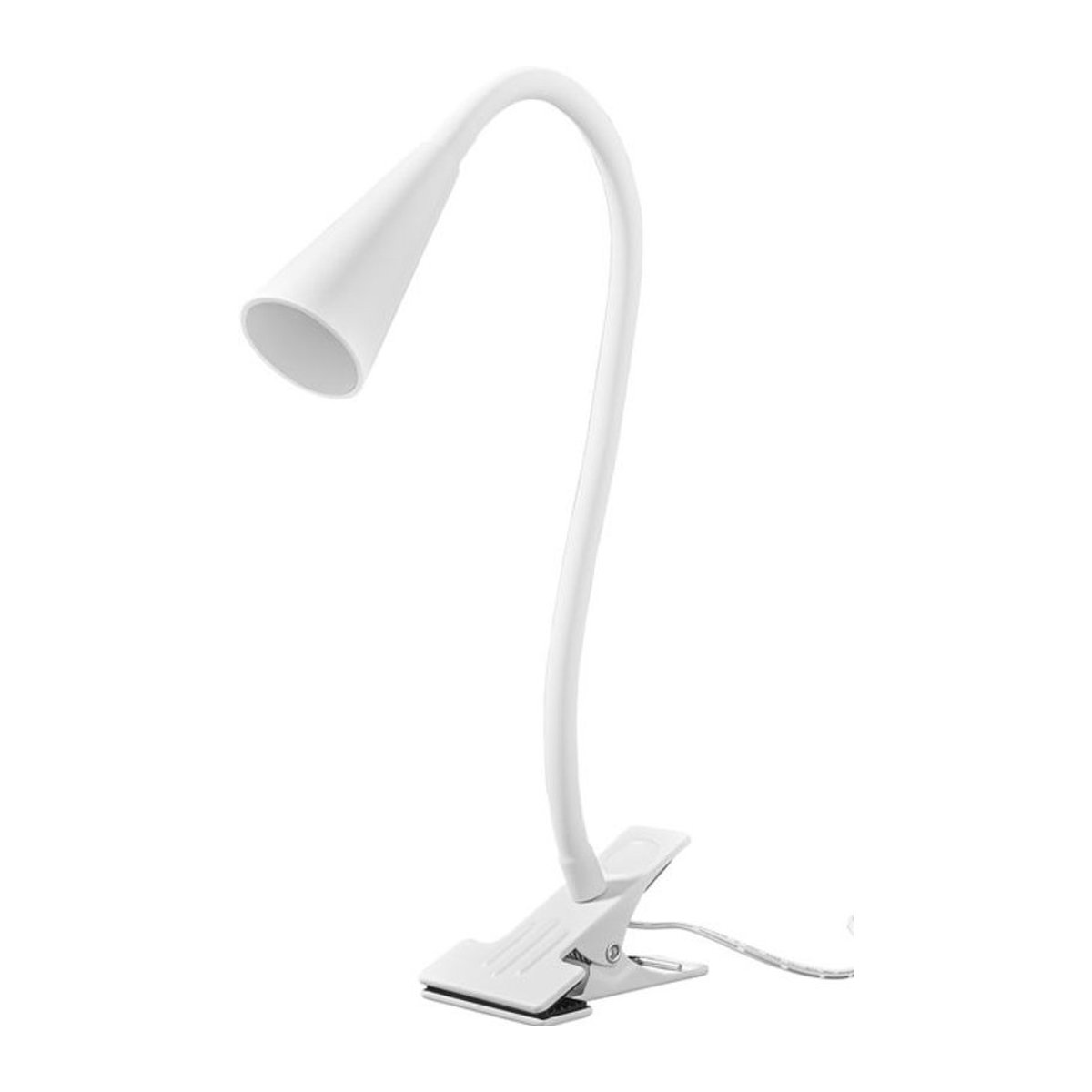 LIVARNO Klemmleuchte FREYA LED-Clipstrahler in Weiß mit warmweißem Licht, modern und minimalistisch gestaltet - Bild 1