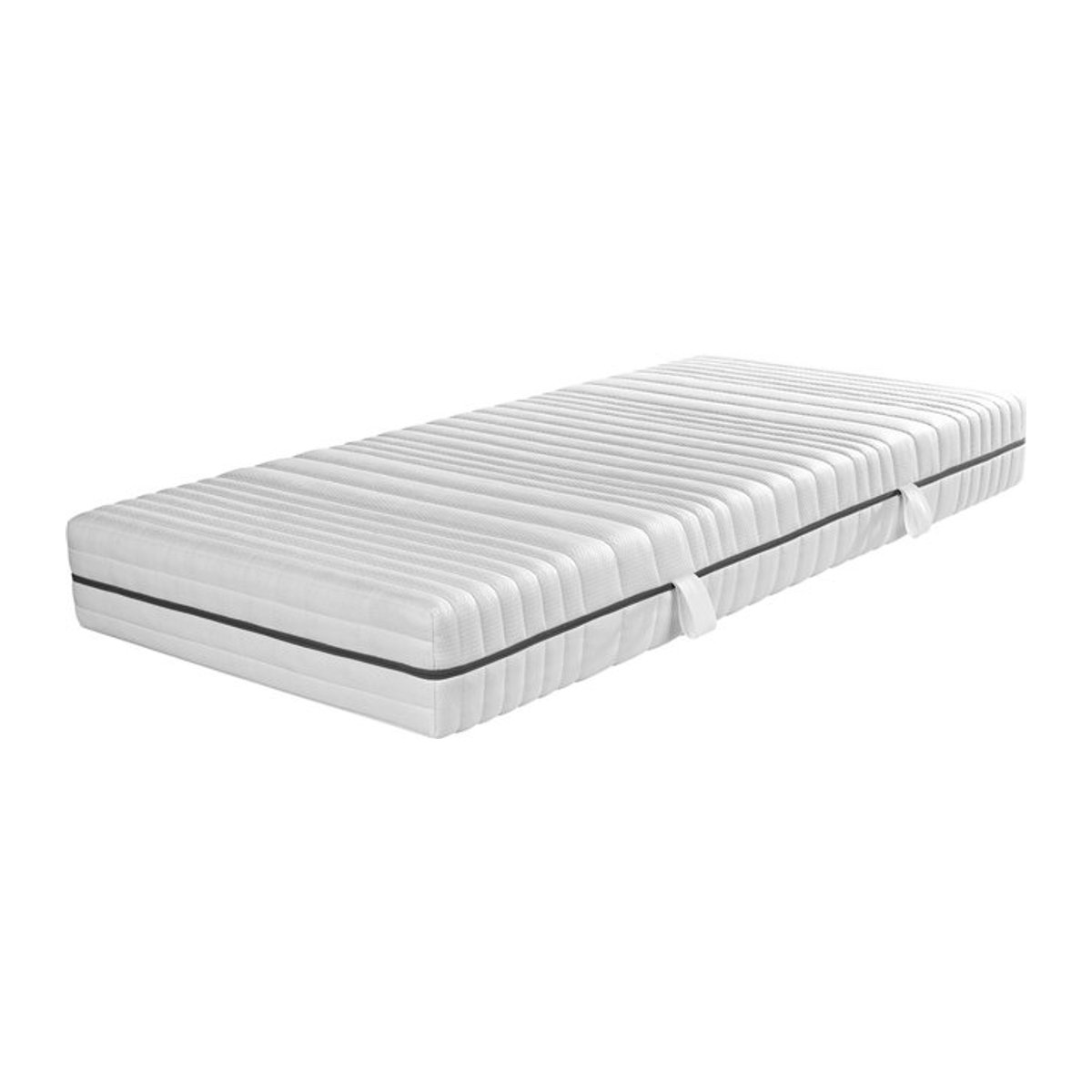 LIVARNO Royal Support 7-Zonen Taschenfederkern-Matratze mit 1000 Federn, H3, Weiß, B: 90 cm, L: 200 cm - Bild 1