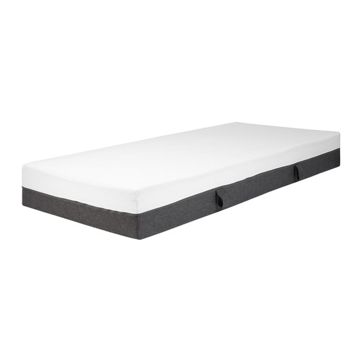 LIVARNO Royal Support Visco 7-Zonen Taschenfederkern-Matratze H3, B/B: 80 x 200 cm, Schwarz/Weiß - Bild 1