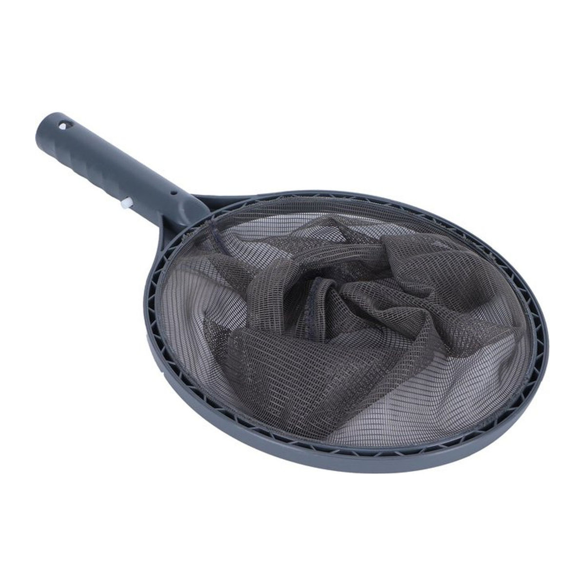 Lixada Pool-Skimmer-Netz aus Kunststoff und Nylon in Grau für Schwimmbad, Spa, Whirlpool und Teich - Bild 1