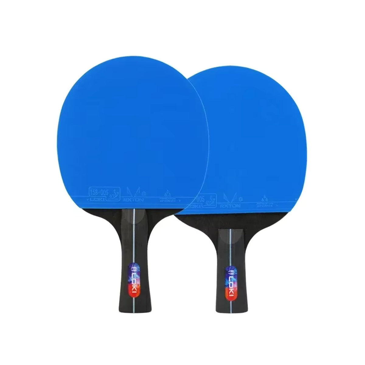 LOKI Tischtennisschläger-Set K5000 K3000 K1000, 2-teilig, Blau - Bild 6