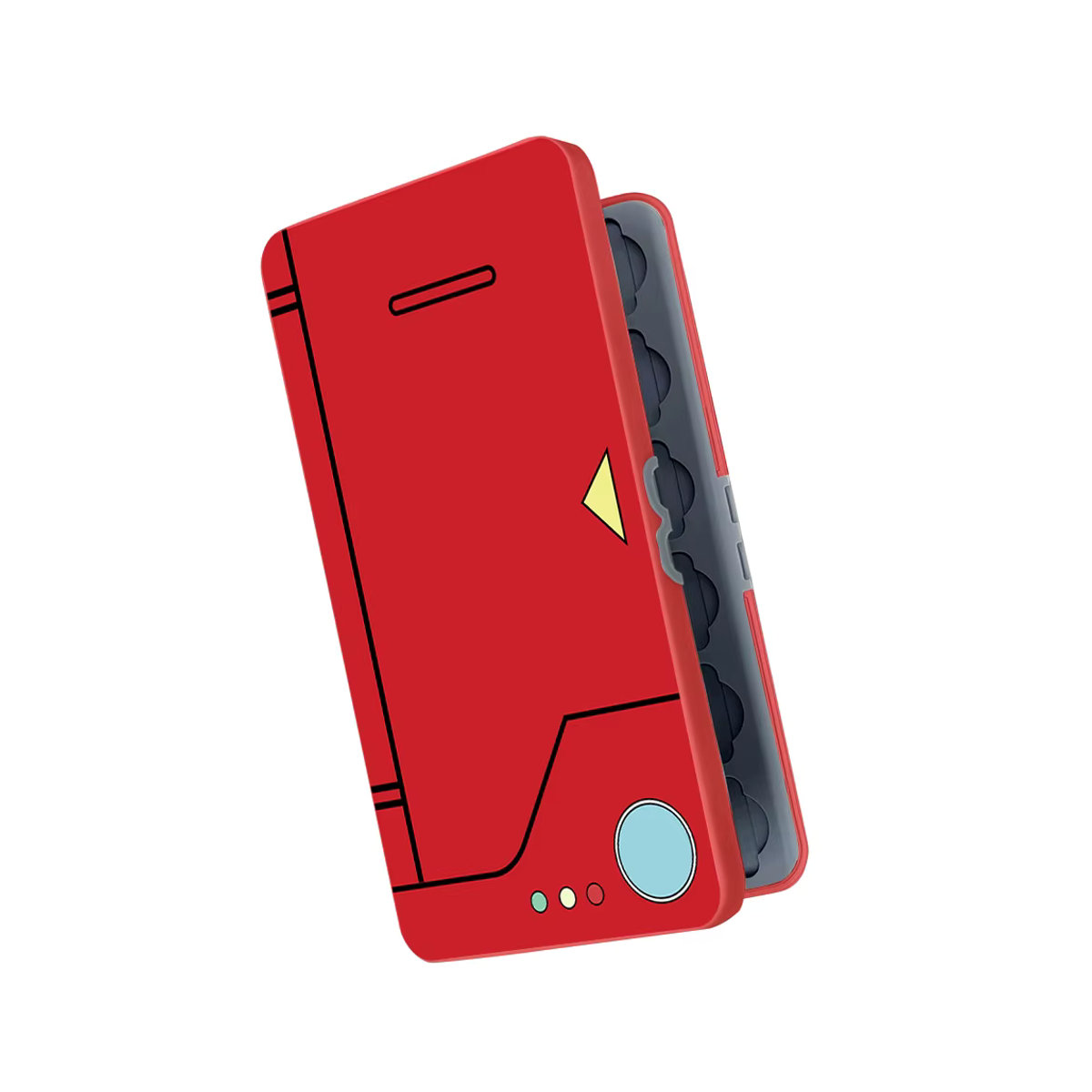LOKPAD Aufbewahrungsbox für Spielkarten und Micro-SD-Karten in Rot mit 24 Steckplätzen für Nintendo Switch, Lite und OLED - Bild 4