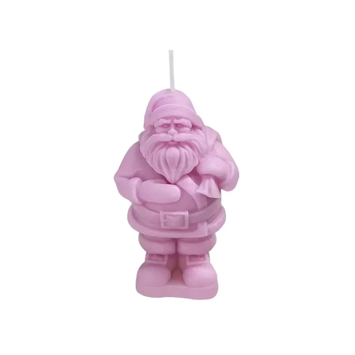 LONTL Silikonform Santa Claus für DIY Weihnachtsdeko aus Wachs, Kunstharz, Gips oder Zement - Bild 2