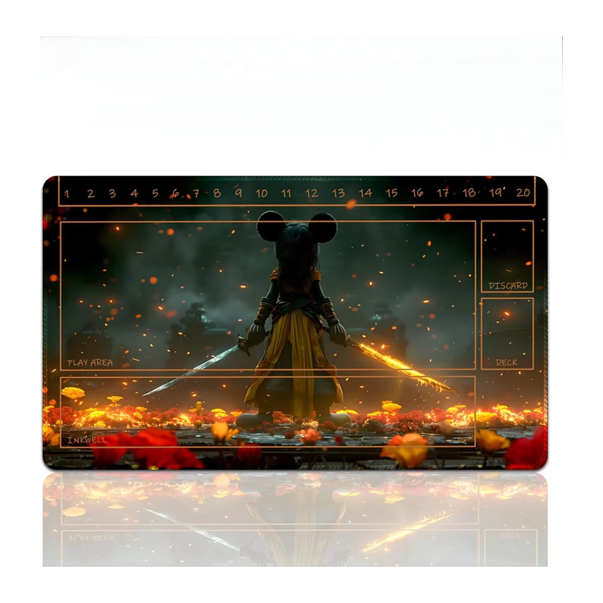 Lorcana Spielmatte Mairuige mit Abstract-Design, mehrfarbig, B: 60 cm x T: 35 cm - Bild 2