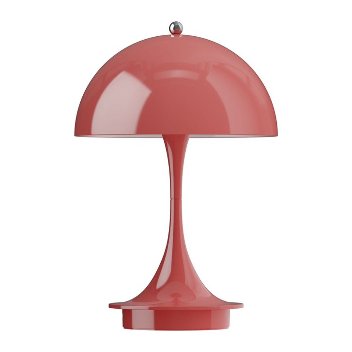 Louis Poulsen Panthella 160 Portable V3 LED Tischleuchte in Coral Rot - Bild 1