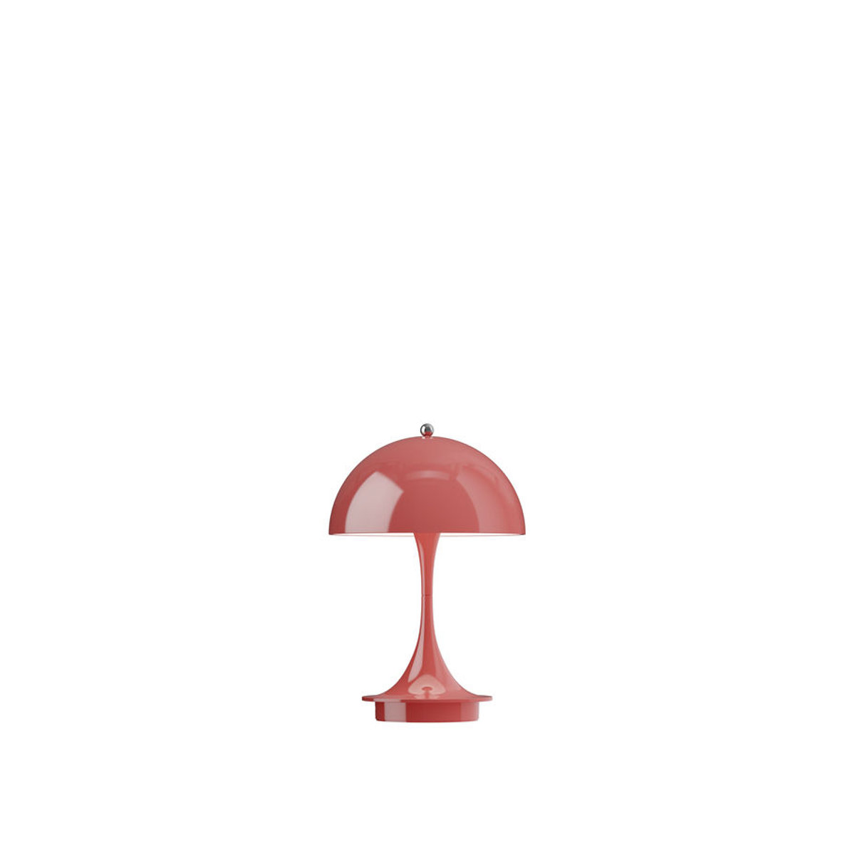 Louis Poulsen Panthella 160 Portable V3 LED Tischleuchte in Coral Rot - Bild 2