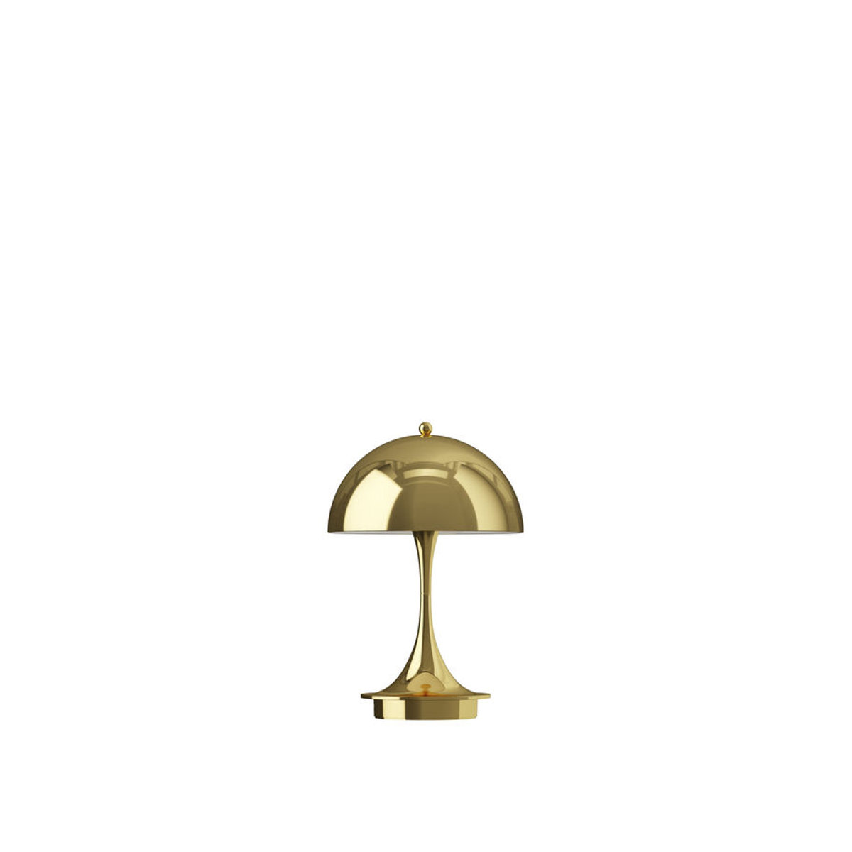 Louis Poulsen Panthella 160 Portable V3 Tischleuchte Brass Metallised Gold mit LED Warmweiß - Bild 2