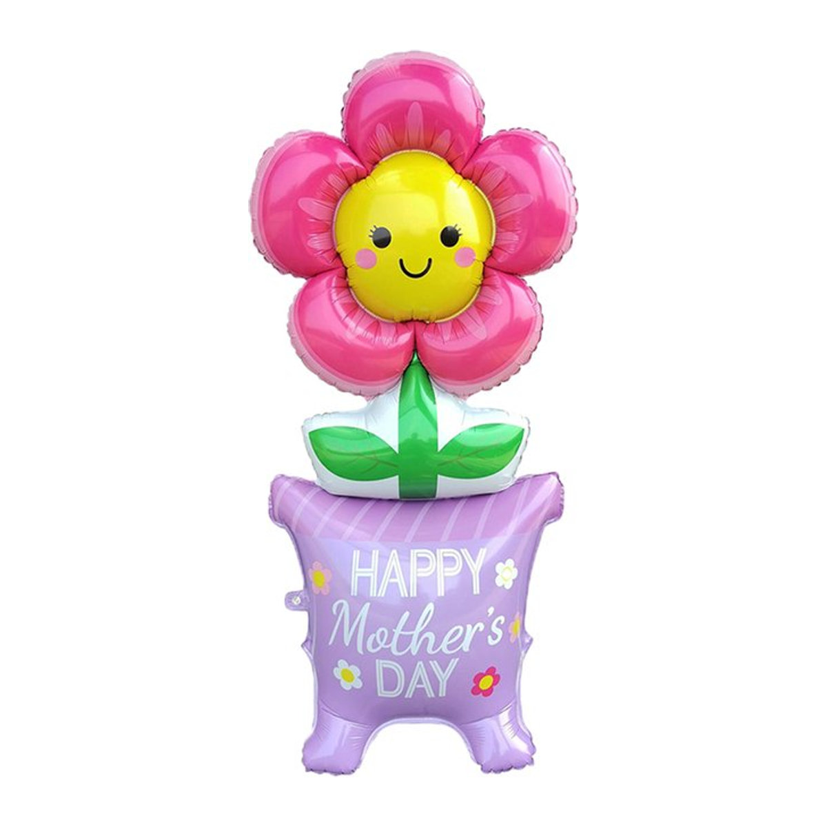 LQDIANTANG 3D Herz-Ballon-Set mit floralem Sockel für Muttertag-Dekorationen, mehrfarbig - Bild 1