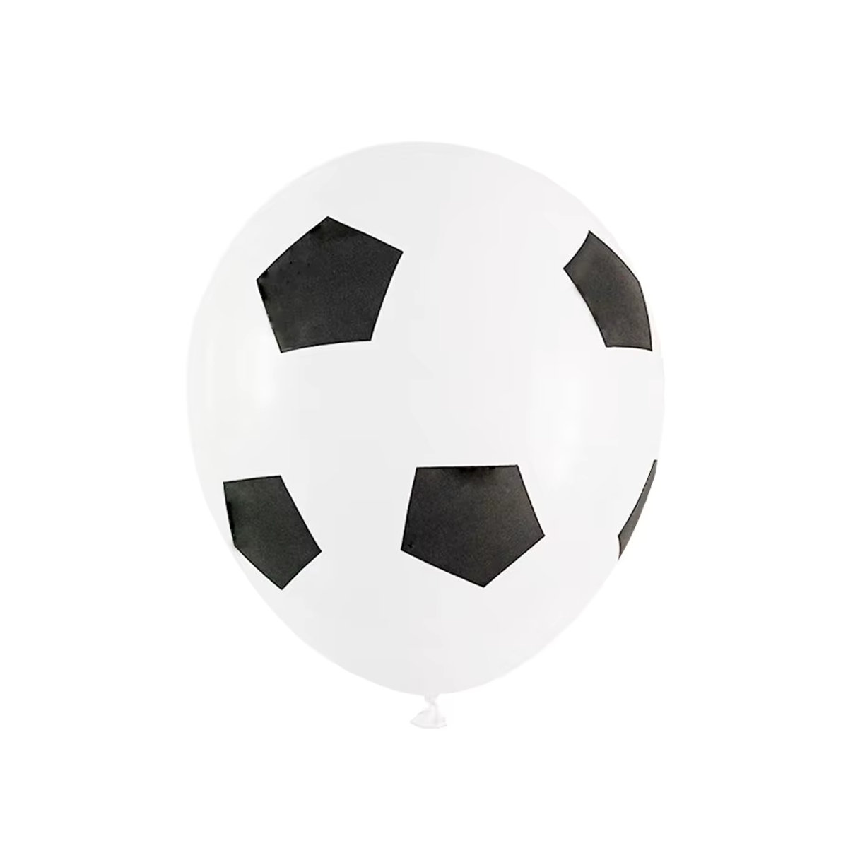 LQDIANTANG Fußball Ballons aus Latex in Schwarz und Weiß, 30 Stück, 30,48 cm für Geburtstag und Sportpartys - Bild 2