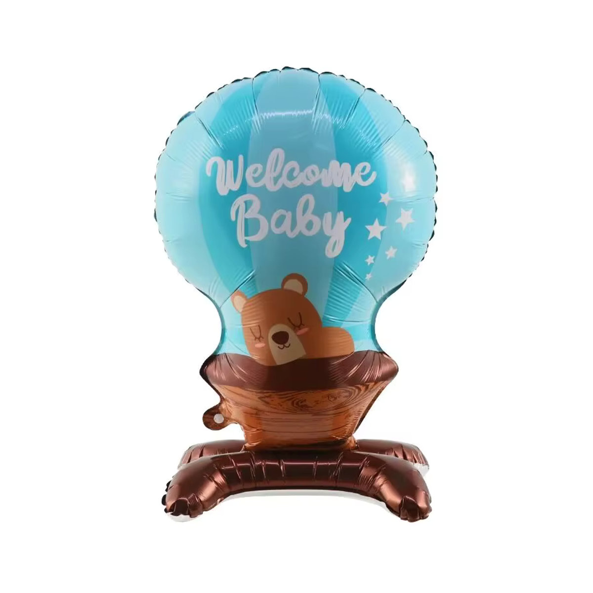 LQVYI Folienballon für Baby Shower und Geburtstag als Helium Ballon zur Geschlechtsenthüllung, mehrfarbig - Bild 3