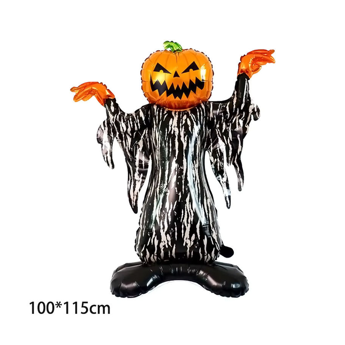 LQZZY Halloween Folienballons Set mit Geistern, Kürbissen und Mumien als stehende Dekoration in schillernden Farben - Bild 5