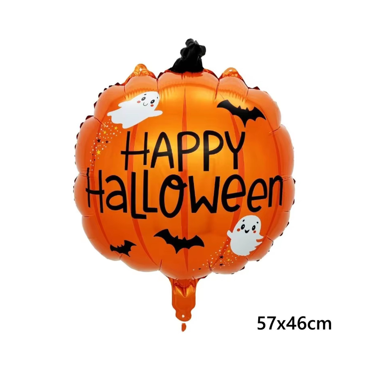 LQZZY Halloween Folienballons Set mit Kürbis, Geist, Spinne und Fledermaus für Kinder, mehrfarbig - Bild 2