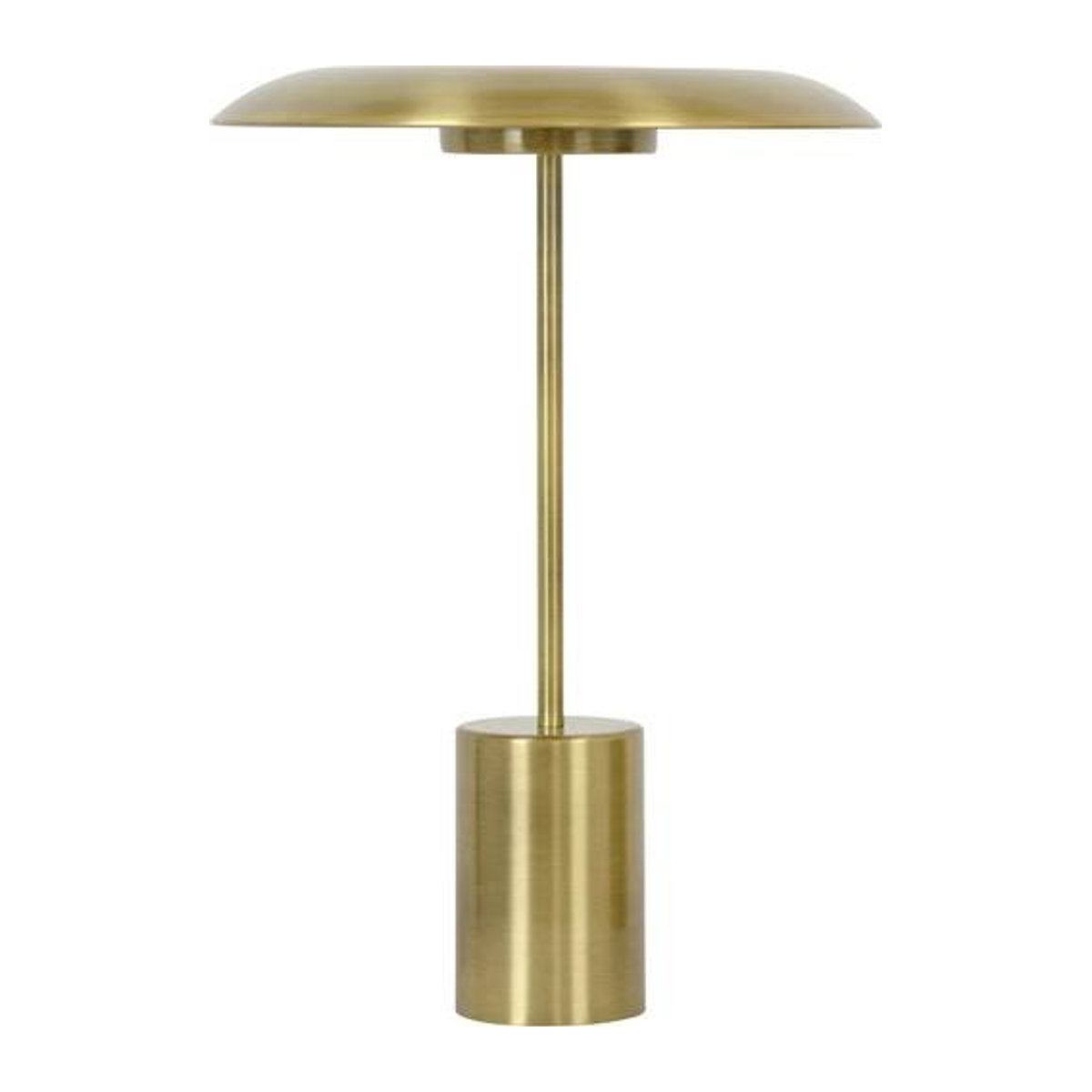 Lucci Smith LED-Tischlampe aus Metall in Schwarz oder Weiß mit warmweißem Licht und 24W integrierter LED - Bild 1