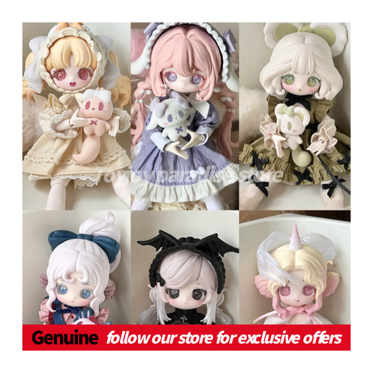 Lulu Elf Story Serie Blind Box BJD Gelenkpuppe mehrfarbig - Bild 1