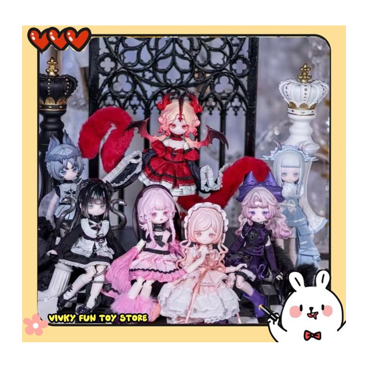 Luluelf V2 Awakening Nature Blind Box Bjd 1/8 Sammlerfigur aus PVC und Textil, mehrfarbig - Bild 1