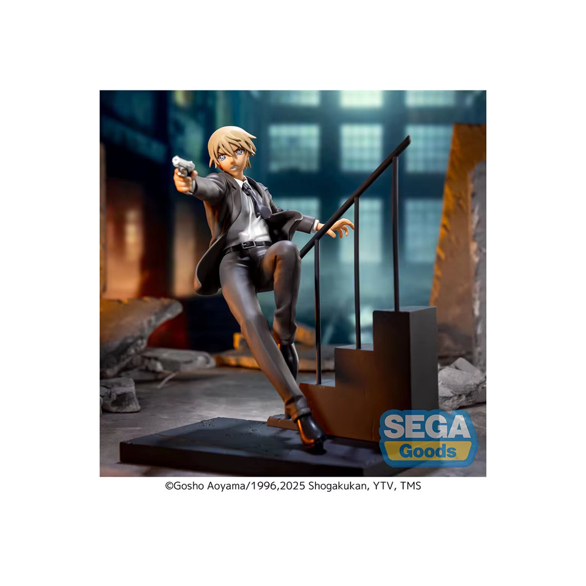 Luminasta Detective Conan Anime Action Figure Toru Amuro Bourbon und Akai Shuuichi Desktop Ornament mehrfarbig - Bild 4