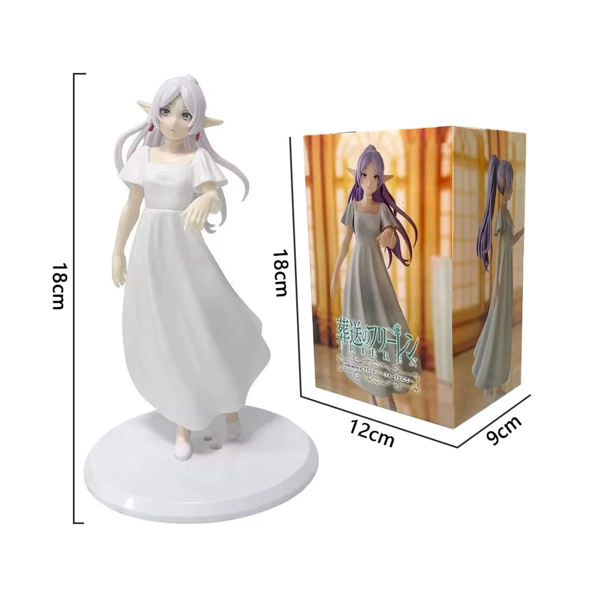 Luminasta Frieren Beyond Journey's End Anime Actionfigur Himmel aus PVC, mehrfarbig - Bild 4