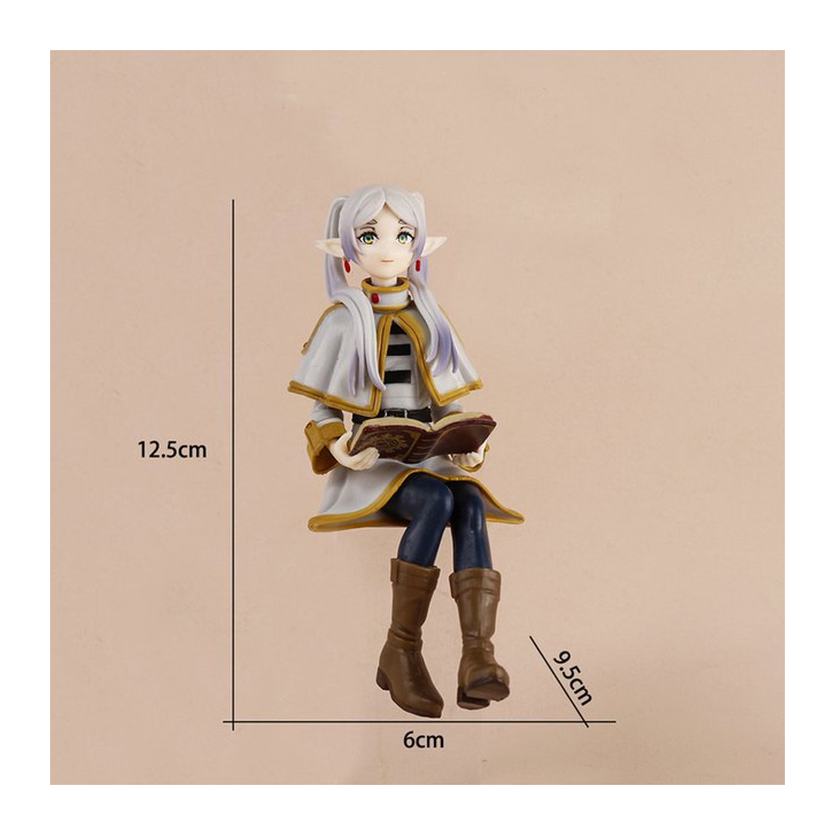 Luminasta Frieren: Beyond Journey's End Anime-Figur Noodle Stopper Actionfigur in Weiß - Bild 1