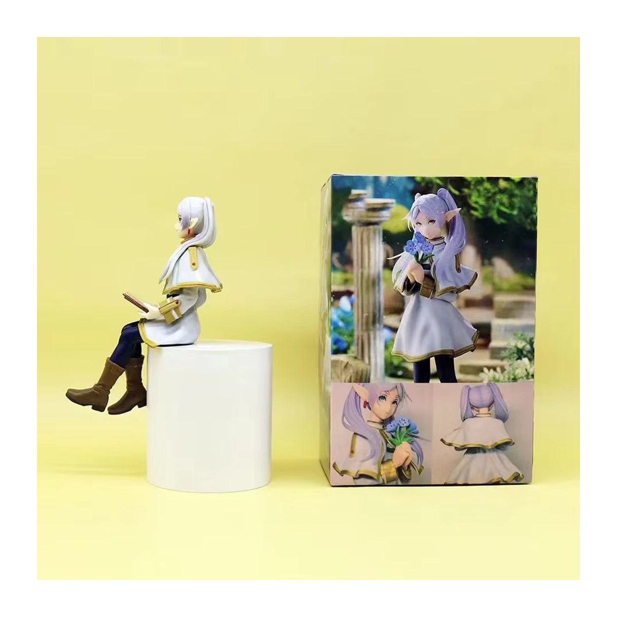Luminasta Frieren: Beyond Journey's End Anime-Figur Noodle Stopper Actionfigur in Weiß - Bild 2