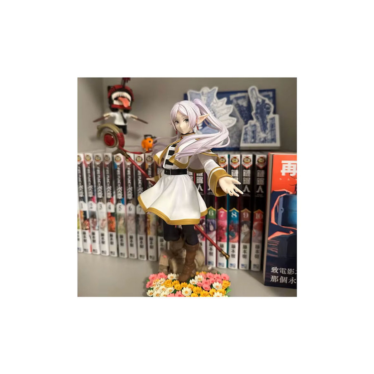 Luminasta Frieren: Beyond Journey's End Anime-Figur, weiße Frieren Actionfigur aus Kunststoff, Höhe: 23 cm - Bild 7