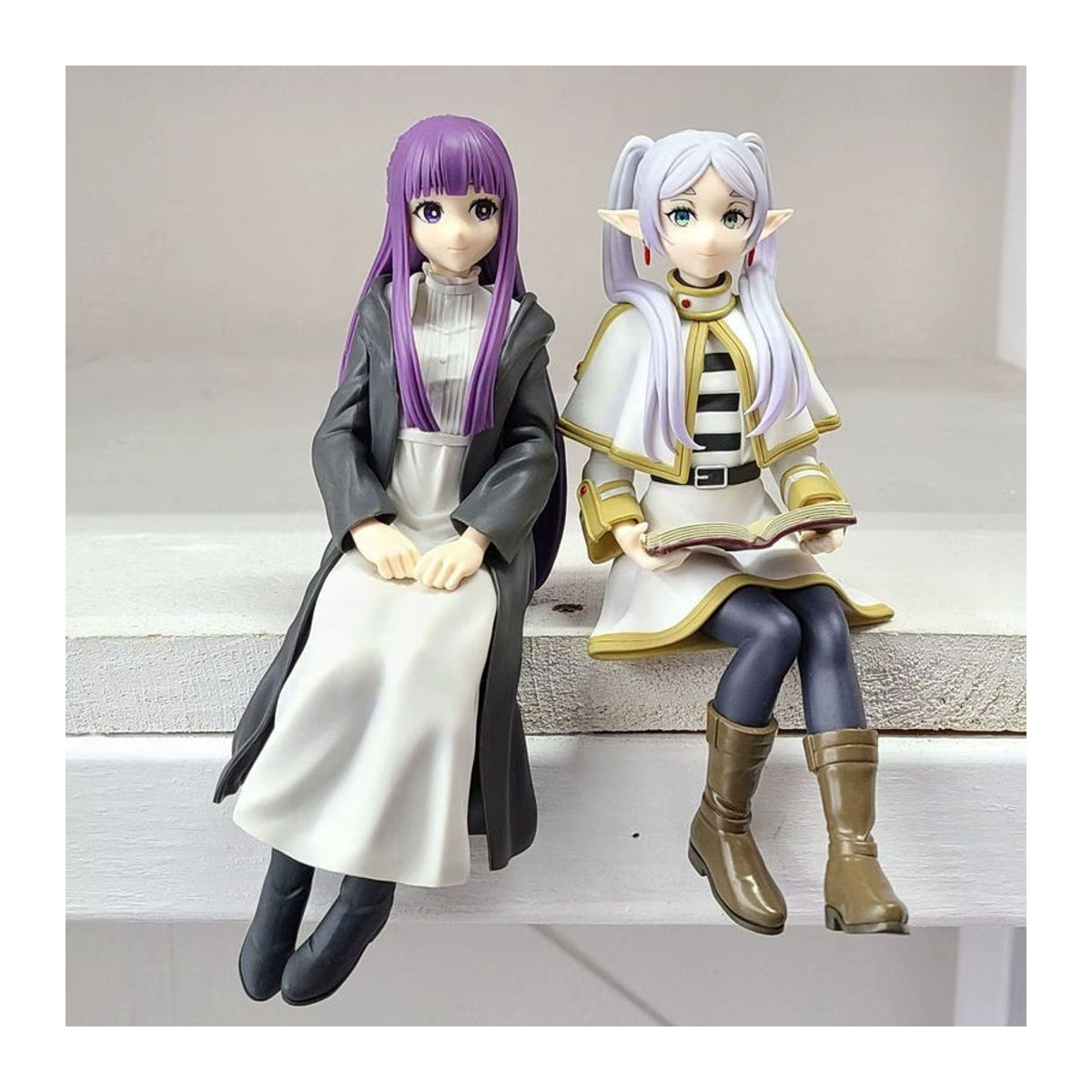 Luminasta Frieren: Beyond Journey's End Noodle Stopper Anime Figur, weiß, Höhe: 14 cm - Bild 3