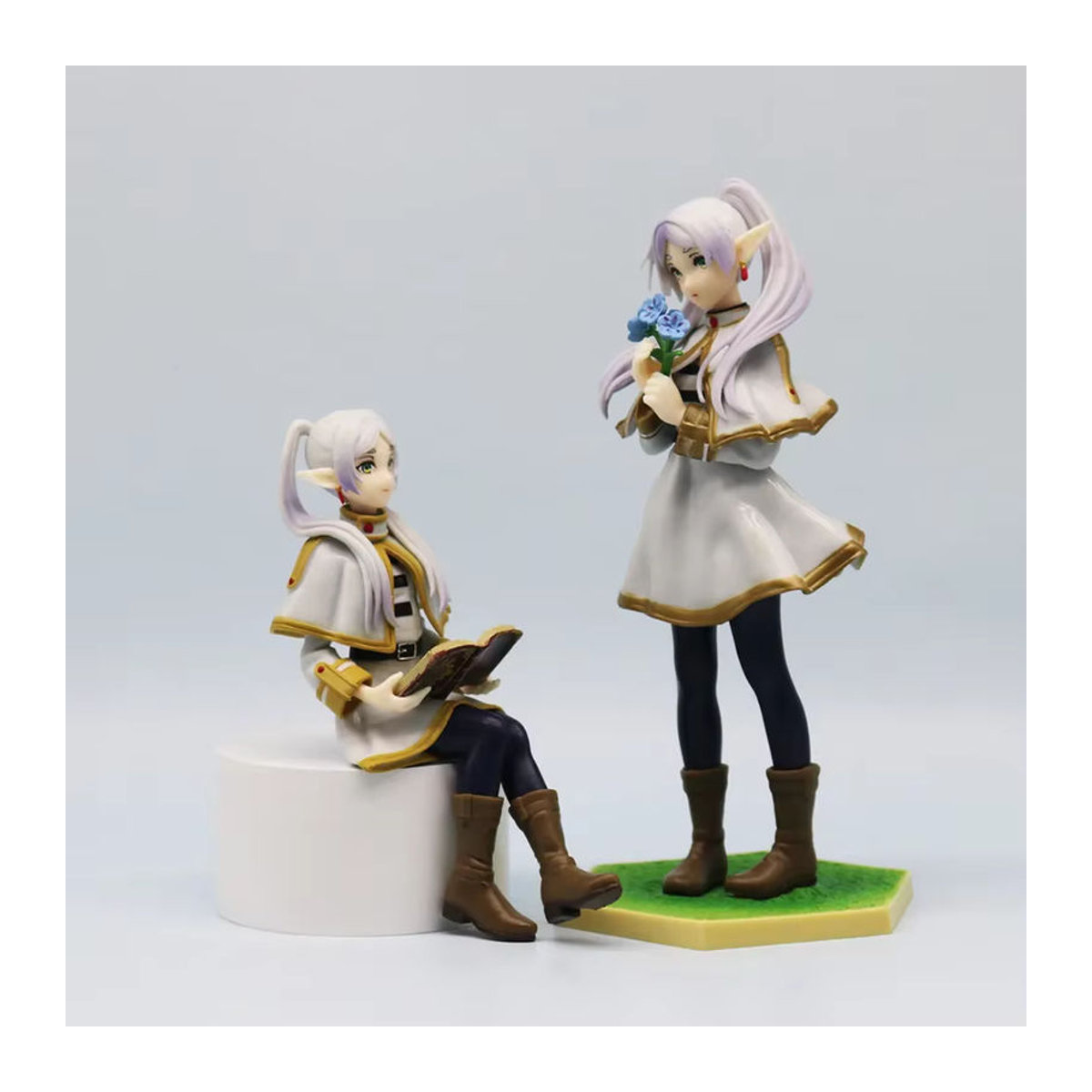 Luminasta Frieren: Beyond Journey's End Noodle Stopper Anime Figur, weiß, Höhe: 14 cm - Bild 4