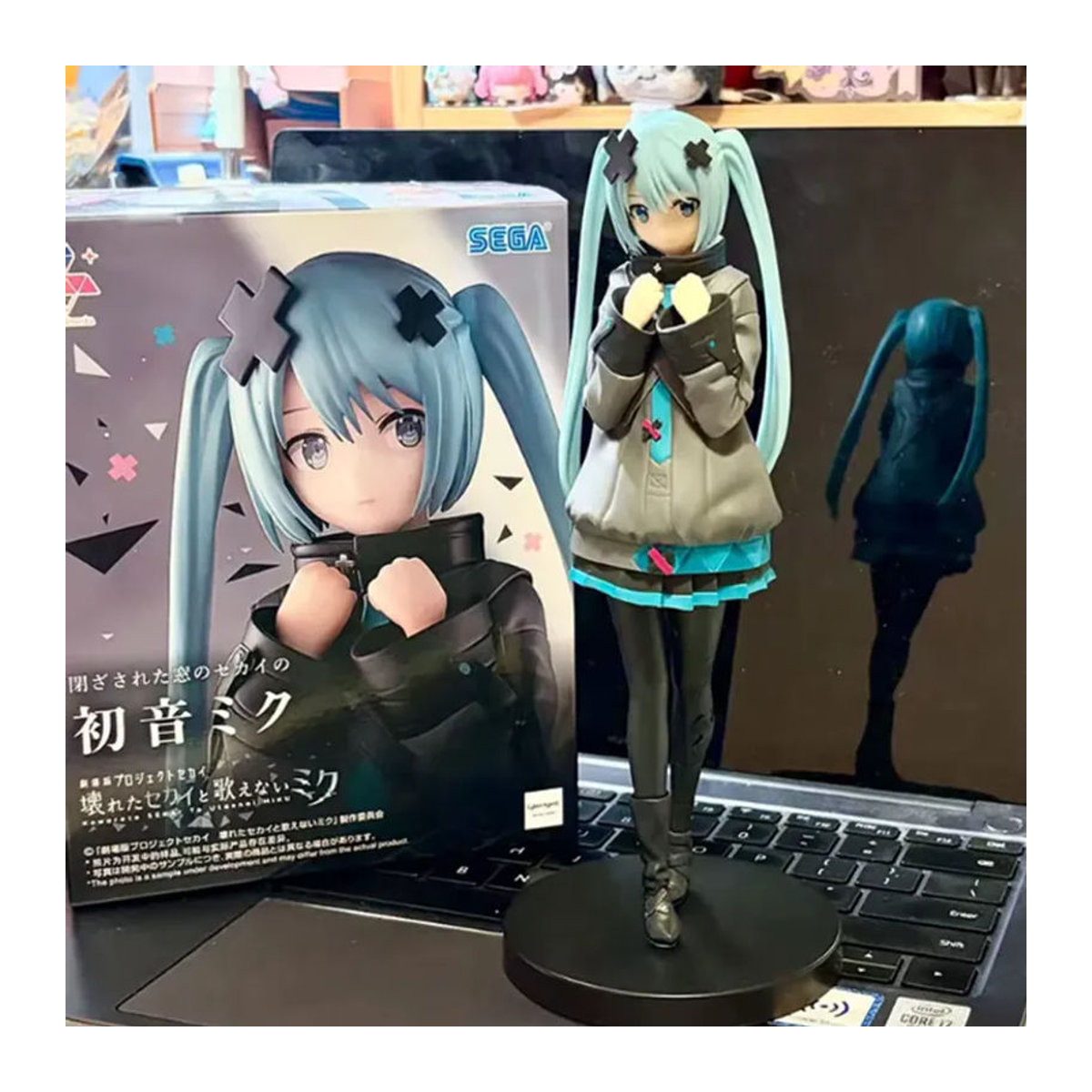 Luminasta Hatsune Miku Anime-Figur aus Kunststoff, mehrfarbige Sammlerfigur für Erwachsene - Bild 3