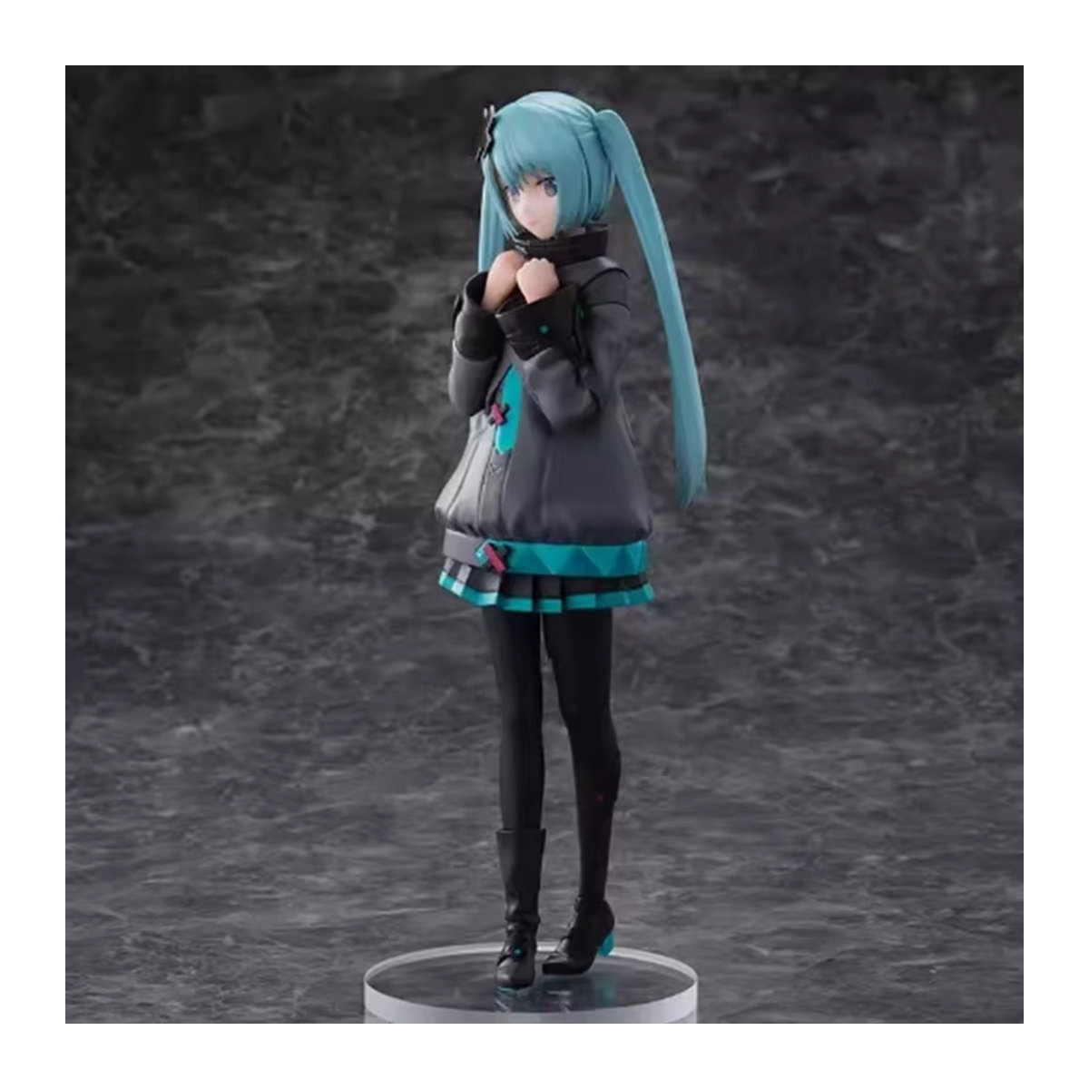 Luminasta Hatsune Miku Anime-Figur aus PVC, mehrfarbig, stehend - Bild 4