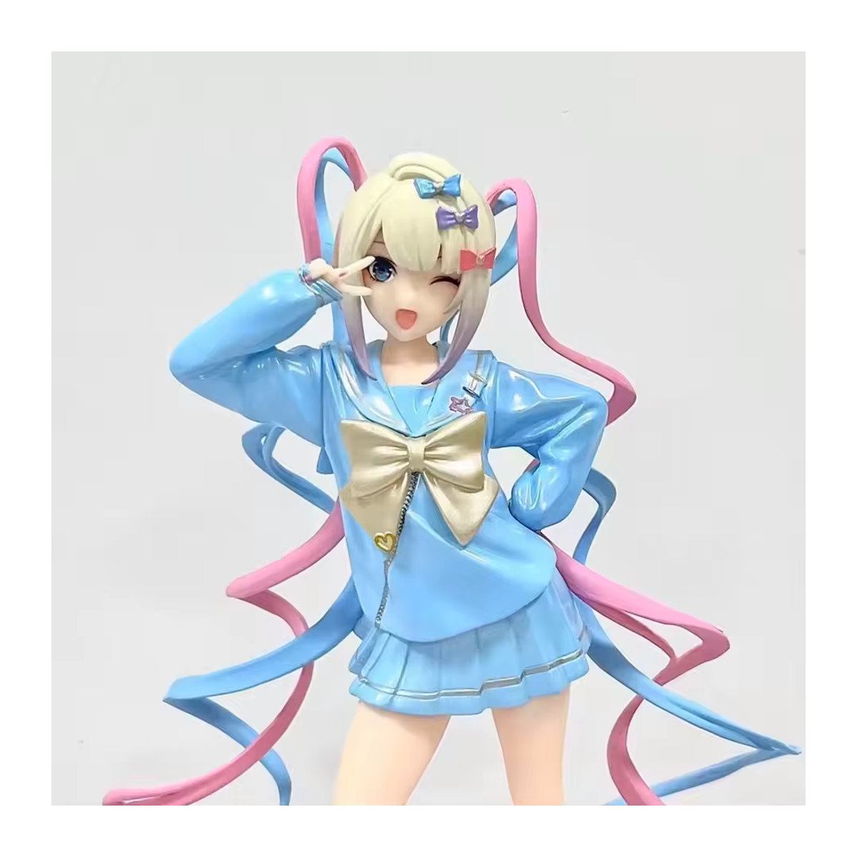 Luminasta Needy Girl Overdose Anime-Figur KAngel Actionfigur in Blau, Höhe: 17 cm - Bild 2