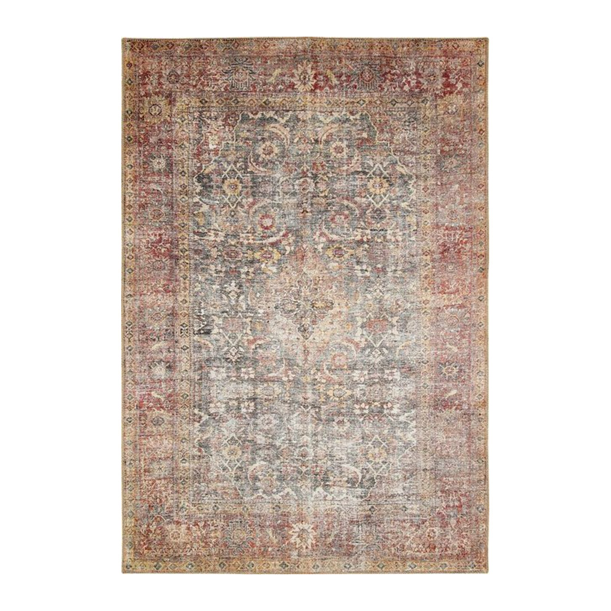 Luxor Living Teppich Lago rot mehrfarbig B: 240 cm, L: 340 cm - Bild 1