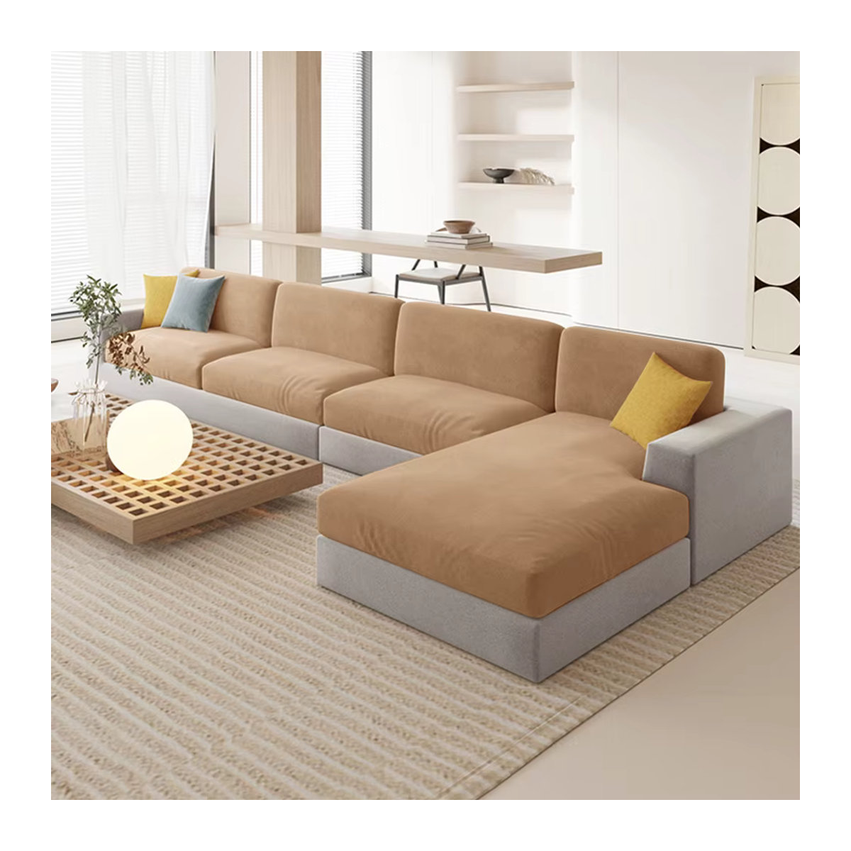 Luxus Samt Sofa Abdeckungen Super Weiche Stretch Couchbezüge für dein Wohnzimmer Waschbar und Haustierfreundlich - Bild 2