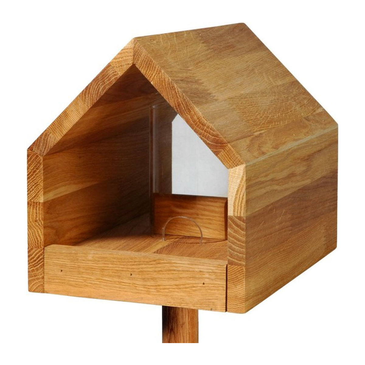 Luxus-Vogelhaus Bauhaus I aus Holz in Braun - Bild 1